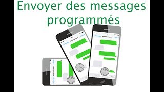 Comment programmer lenvois des messages sms facilement sans application sur son téléphone [upl. by Nnyl]