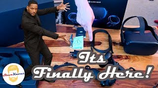 ITS HERE  Oculus Quest Unboxing Setup and Gameplay [upl. by Lonee368]