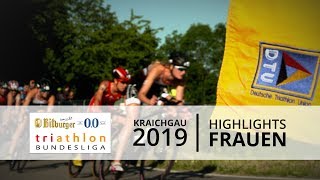 Highlights Frauen  Kraichgau  1 Bitburger 00 TriathlonBundesliga 2019 [upl. by Marguerie]