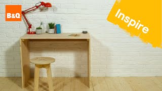 Create a plywood desk [upl. by Eng]