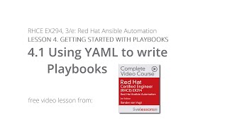 Write Ansible Playbooks with YAML  Ansible Playbook Example [upl. by Vasquez]