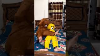 Mr Teddy bear funny video teddytoy stuffedanimal comedy teedybear teddybear bigteddy [upl. by Yevre364]