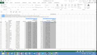 Poslovni Excel Testiranje za posao 14  SUM AVERAGE [upl. by Haland]