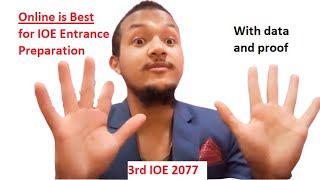 Why Online is Best for IOE BE Entrance Preparation With history data and proof Saroj Basnet [upl. by Omocaig]