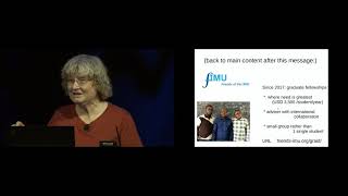 Ingrid Daubechies quotMathematical Frameworks for Signal and Image Analysisquot Lecture 1 [upl. by Ramunni]