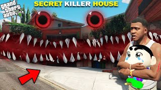 GTA 5  Franklin Shinchan amp Pinchan Trapped In The KILLER House GTA 5 [upl. by Teufert]