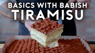 Tiramisu  Basics with Babish [upl. by Noremak101]