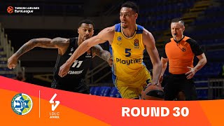 MaccabiASVEL  Round 30 Highlights  202324 Turkish Airlines EuroLeague [upl. by Wilson]