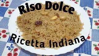 Riso Dolce Riso con zucchero di canna Ricetta Indiana da Alfa Ricette risodolce risoindiano [upl. by Brand662]