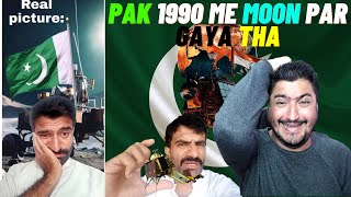 Pak 1990 Mein Moon Par Gaya Tha Jab Media Nahe Tha  Seema Ka Bhai🤣 [upl. by Aivata595]