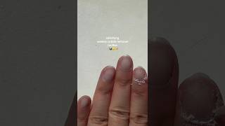 Satisfying cuticle cleanup 🤩 nailcareroutine cuticle satisfyingvideos [upl. by Cornelie474]