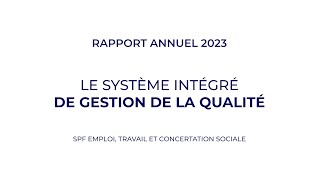 Audit du système intégré de gestion de la qualité [upl. by Bajaj]