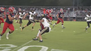 Heritage Hills doesnt let Boonville score in week 3 matchup [upl. by Alian253]