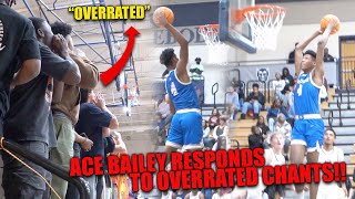 Ace Bailey Responds To OVERRATED CHANTS IN RIVALRY GAME  McEACHERN VS MARIETTA FULL GAME [upl. by Lorenz987]