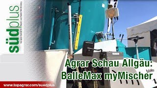 Agrar Schau Allgäu 2018 BalleMax Futtermischwagen myMischer [upl. by Evita]