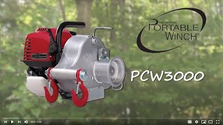 Video 3  Into the world of Portable Winch  How to use the PCW3000 winch [upl. by Kusin]