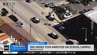 2nd armed teen arrested at Redondo Union High School [upl. by Correy]