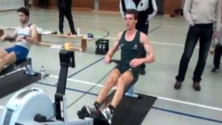 6 km ErgometerTest Männer Skull Januar 2012 [upl. by Googins]