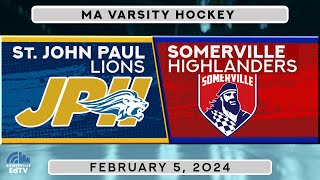 SHS Hockey vs John Paul II 2524 [upl. by Otrebmuh]