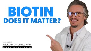 Question and Answer Biotin for hair loss Does it matter [upl. by Anar756]