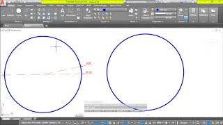 أمر الدائرة Circle Center Radius Center Diameter في أوتوكاد [upl. by Marguerita]