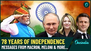 Independence Day 2024 Global Leaders Praise Indias Progress amp Highlight Strategic Partnerships [upl. by Nosnej15]