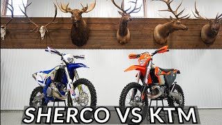 First Look 2021 SHERCO 300 vs 2021 KTM 300  Inside Enduro [upl. by Perkins764]