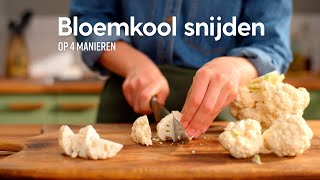 Bloemkool snijden  How to  Allerhande [upl. by Siuqaj]