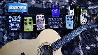 Do Electric Guitar Pedals Work on Acoustic Guitar [upl. by Jacklyn993]