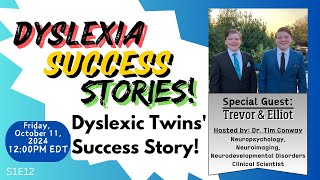 Dyslexic Twins Success Story [upl. by Manton]