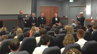 Apollo 13 Crew visits with Denver Aerospace Students [upl. by Acissehc]