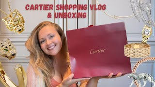 Cartier shopping vlog I WHY I buy my pieces NOT in Paris amp MY BIGGEST CARTIER UNBOXING [upl. by Randie193]