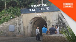 Belum setahun dibuka Terowong Bukit Tebuk jadi mangsa vandalisme [upl. by Hartnett]