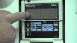 Daikin Altherma Setting heating schedule timer [upl. by Malkah]