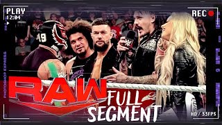 RAW Highlights LWO amp Rey Mysterio Interrupt The New Judgment Day wwe [upl. by Maller]