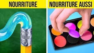 Astuces Géniales pour lécole Bricolages Faciles et Moyens de Cacher de la Nourriture à Essayer 😋🍫 [upl. by Sale810]