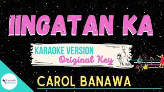 IINGATAN KA • Karaoke ♫ Carol Banawa [upl. by Roby]