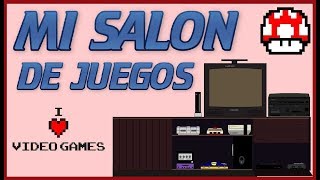 Mi salón de juegos y como acomodo mis consolas [upl. by Ialohcin]