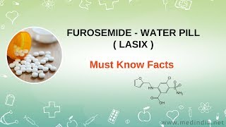 FurosemideFrusemide Lasix Diuretic Drug Water Pill For Fluid Accumulation and Kidney Disease [upl. by Mariann]