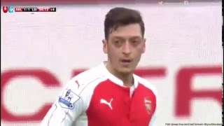 Arsenal Last Minute Goal vs Leicester Insane Footage [upl. by Ermina]