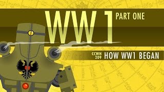 How World War I Started Crash Course World History 209 [upl. by Abebi]