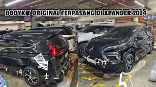 XPANDER 2024 PASANG BODYKIT ORIGINAL MITSUBISHI [upl. by Jepum510]