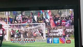 Canicattì  Catania il quarto gol di Vitale [upl. by Nyladnohr]