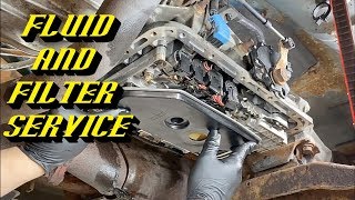 How to adjust bands and change automatic transmission fluid [upl. by Dickenson266]