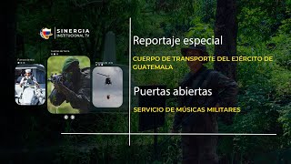 SINERGIA TV  Edición 300  Cuerpo de Transportes del Ejército  Servicio de Músicas Militares [upl. by Alessandra]