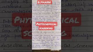 phytochemical screening  extract of phytochemical and objective of phytochemical pharmacognosy [upl. by Aihsotan]