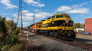 HD Spotlight on Heritage Virginian NS 1069 on NS 66Z 102414 [upl. by Aytnahs]