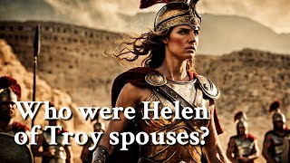 Who were Helen of Troy spouses Greek Mythology Story [upl. by Bernj]