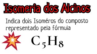 ISOMERIA DOS ALCINOS AULA 25 [upl. by Iht]