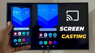 Screen cast your phone to Android TV  Screen Casting  Smart TV [upl. by Koetke]